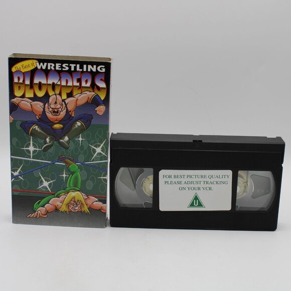 The Best Of Wrestling Bloopers VHS 1996 Combined Artists - Picture 2 of 11